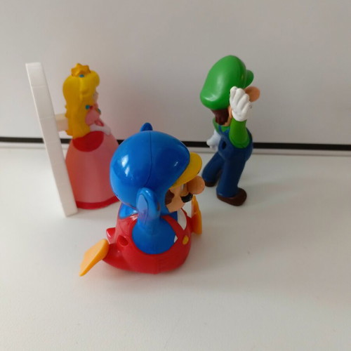 McDonald’s Super Mario figure set 9 cm used, 2013/2014