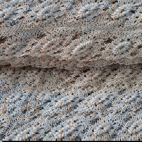 Χειροποίητο Κουβερλί Προίκας καινούργιο, τέχνη βελονάκι