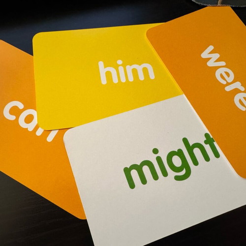 English Learning Flashcards for Kids used, 85 cards