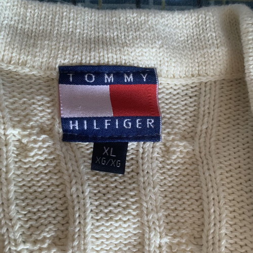 Tommy Hilfiger vintage cable-knit cricket sweater XL used