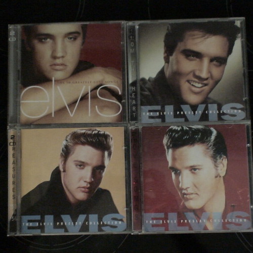 Elvis Presley 11 CD set used, pop genre