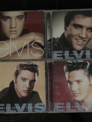 Elvis Presley 11 CD set used, pop genre