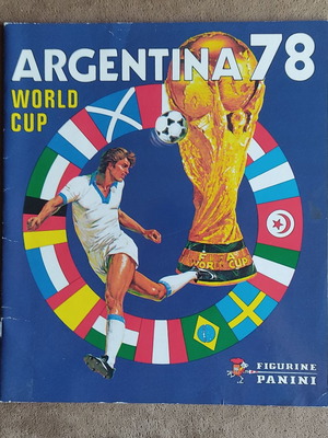 Album Argentina 78 μεταχειρισμένο χωρίς αυτοκόλλητα