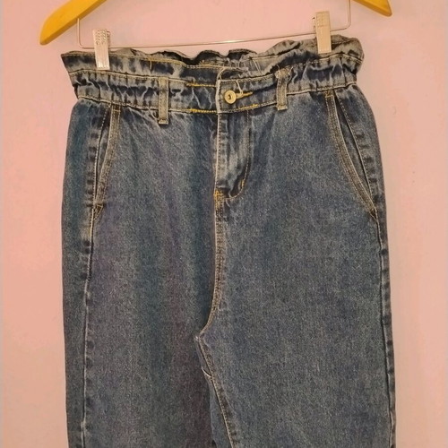 Paperbag jeans Zuiki like new, blue, size S 36
