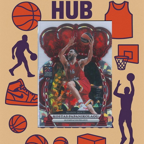 Kostas Papanikolaou Crown Royal Numbered/45 new collectible card