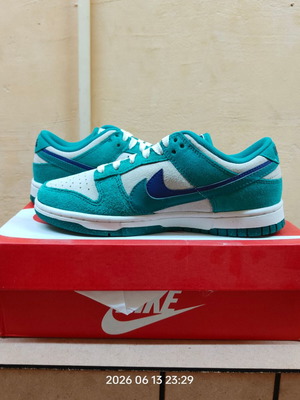 Nike Dunk Low SE size 36.5 new, Sail Neptune Green-Lapis