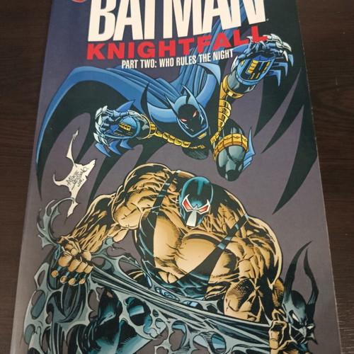 Batman Knightfall Part Two Who Rules The Night TPB 2000 used
