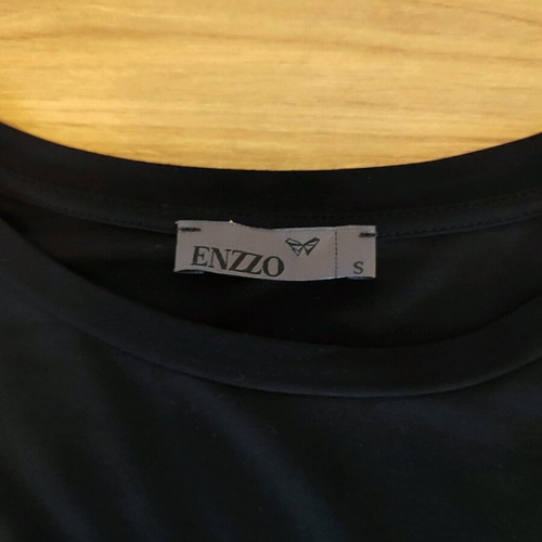 Enzzo black elastic dress Small used