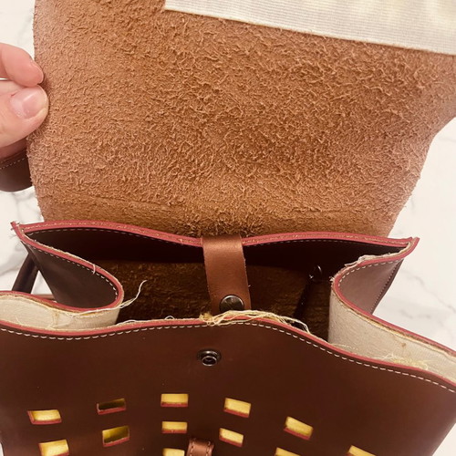 FRNC leather backpack new (FINAL PRICE)