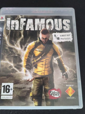 PS3 Infamous като нов, комплект