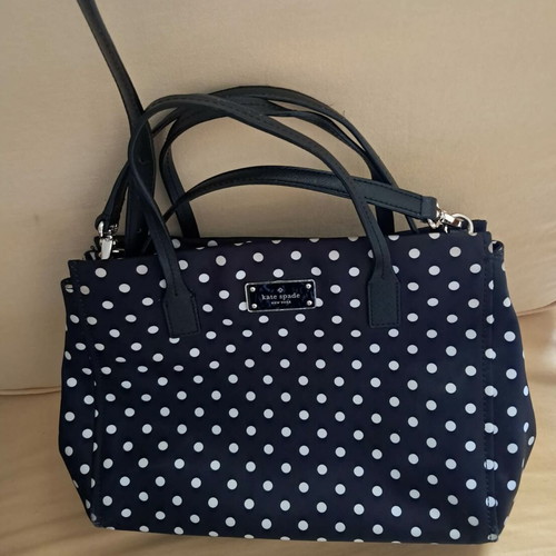 Kate Spade New York crossbody and handbag like new, black and white