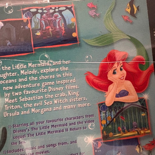 Disney Little Mermaid 2 PlayStation 1 like new, complete