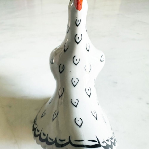 Vintage porcelain decorative chicken Gardner Russia like new