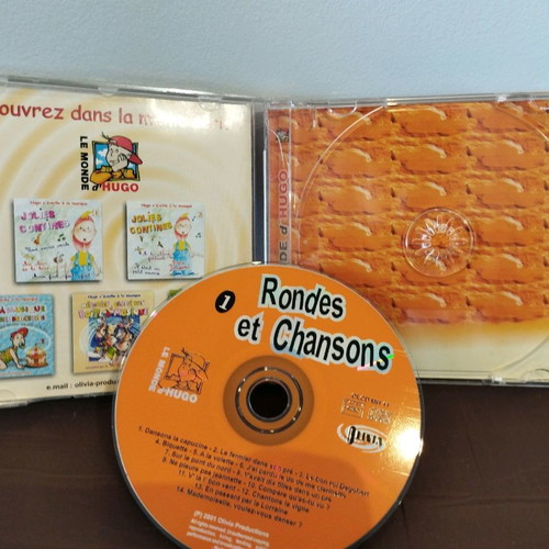 Rondes et Chansons Dansons La Capucine CD used, traditional