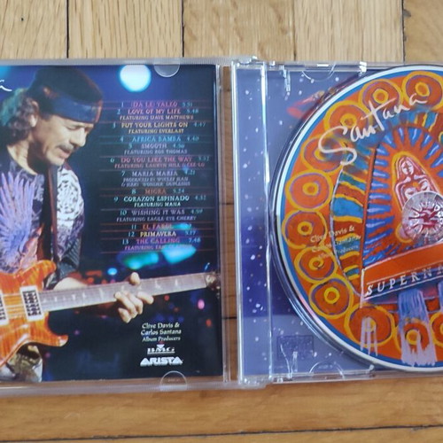 Santana Supernatural CD used