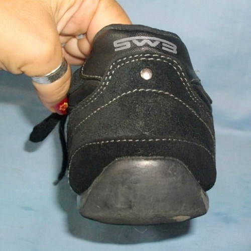 SW3 vintage women's sneakers like new, sports style, leather and suede