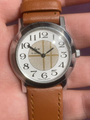 Luch Mechanical vintage Soviet wristwatch like new, unisex