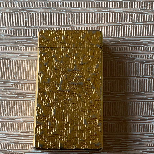 Collibri mollectric gold-plated lighter vintage used, rare