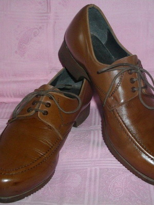 Γυναικεία παπούτσια Tiger Oxford μεταχειρισμένα, γνήσιο δέρμα