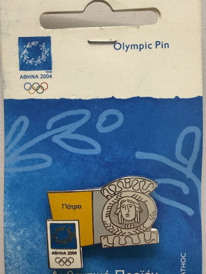 Athens 2004 Olympic Pin Patra Limited Edition new