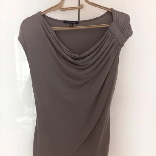 Acne Studios blouse like new, size S, gray and beige