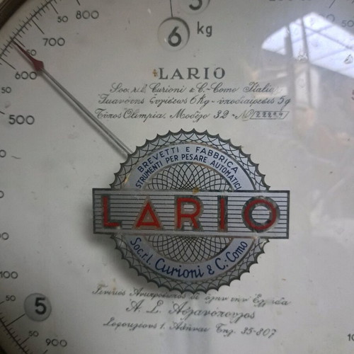 LARIO scale used, Italian grocery store, up to 6 Kg