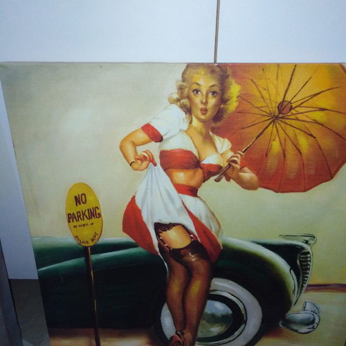 Decorative paintings new, set of 4 pieces