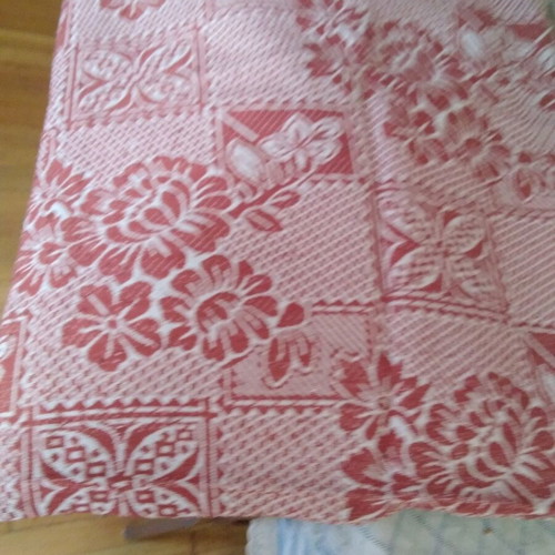Woven cotton quilt new, washed 1.30x1.95