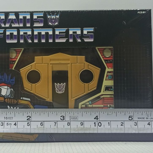 Fanattik Transformers G1 Soundwave Buzzsaw Cassette Replica limited 5000 pcs