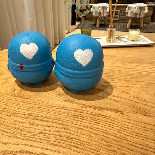 Soft figures used, set of 2 pieces