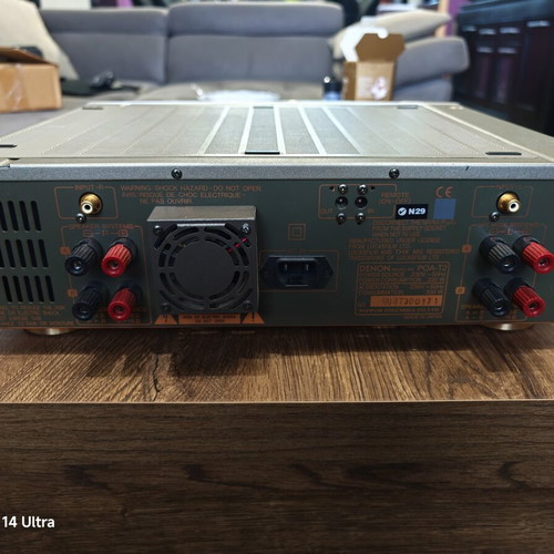 Denon POA T2 power amplifier used