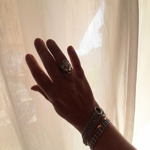 Silver 925 ring like new, large size