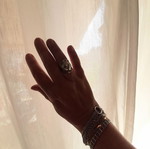 Silver 925 ring like new, large size