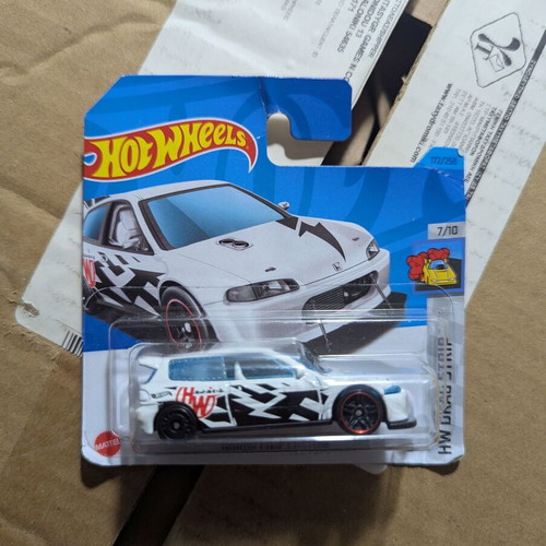 Hot Wheels HW Drag Strip Honda Civic Custom White new