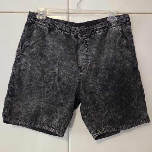 H&M washed black bermuda shorts like new, XXL size