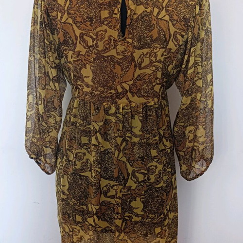 Vila dress with transparency and lining new, size M