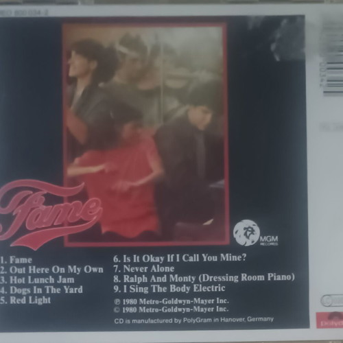 Fame OST CD used, R&B / Soul