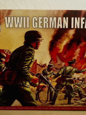 Airfix WWII German Infantry 1:76 scale model set like new