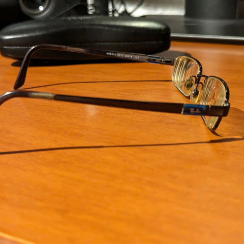 Ray Ban eyeglasses used with case