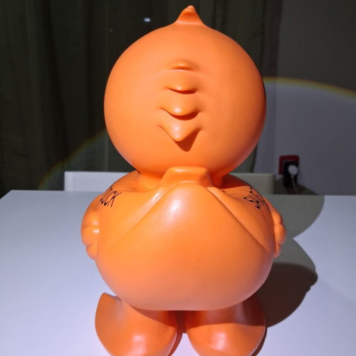 Collectible figure Save The Duck duck orange, like new