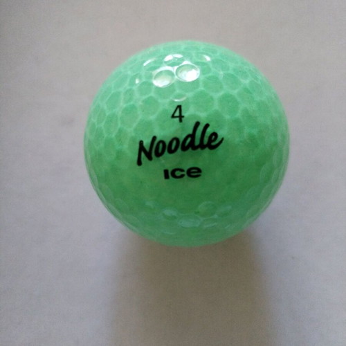 Golf ball Noodle Ice 4 green new