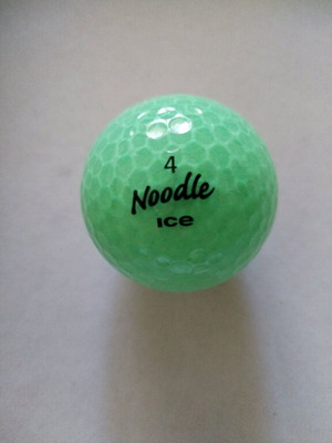 Golf ball Noodle Ice 4 green new