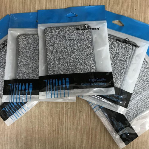 Microfiber parquet cloths CLN-0004, 5 pieces, 33 x 12cm