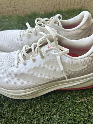 Adidas Supernova Rise running shoes like new, white/red, EU 42
