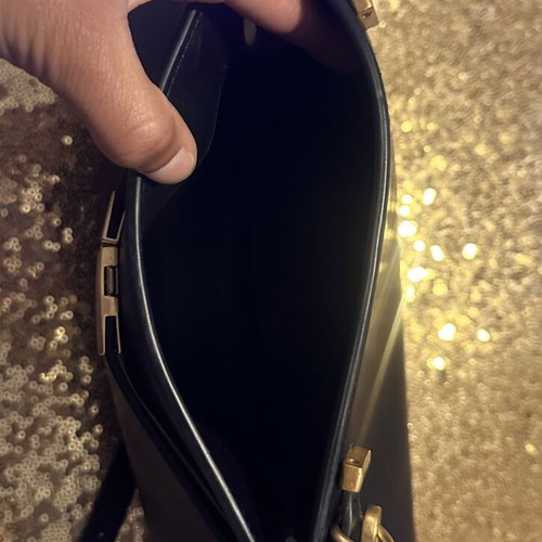 H&M shoulder bag black like new