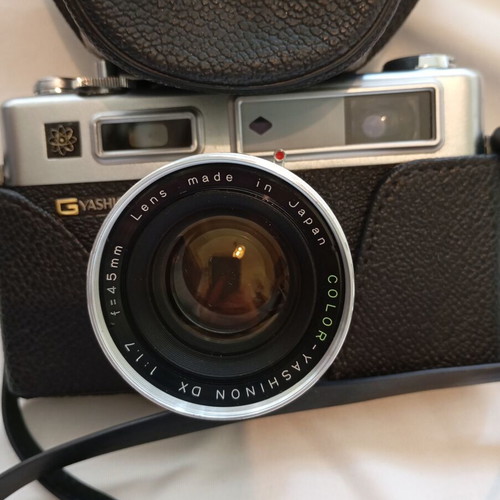 Yashica Electro 35 GSN vintage 35mm camera with original case used