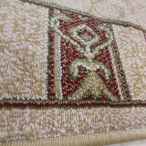 Wool rug runner 0.80x2.60 new in earth tones
