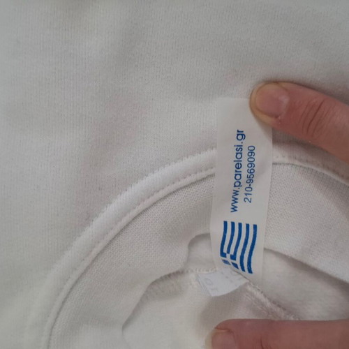 Parade sweatshirt for 10 years old, like new, white