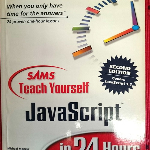 Sams Teach Yourself JavaScript in 24 Hours 2nd Edition