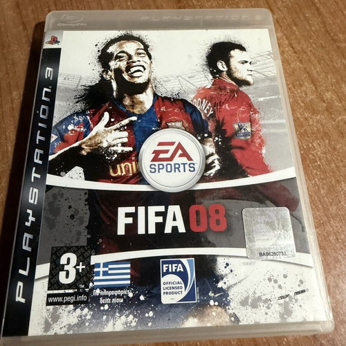 FIFA 2008 PS3 game used, excellent condition